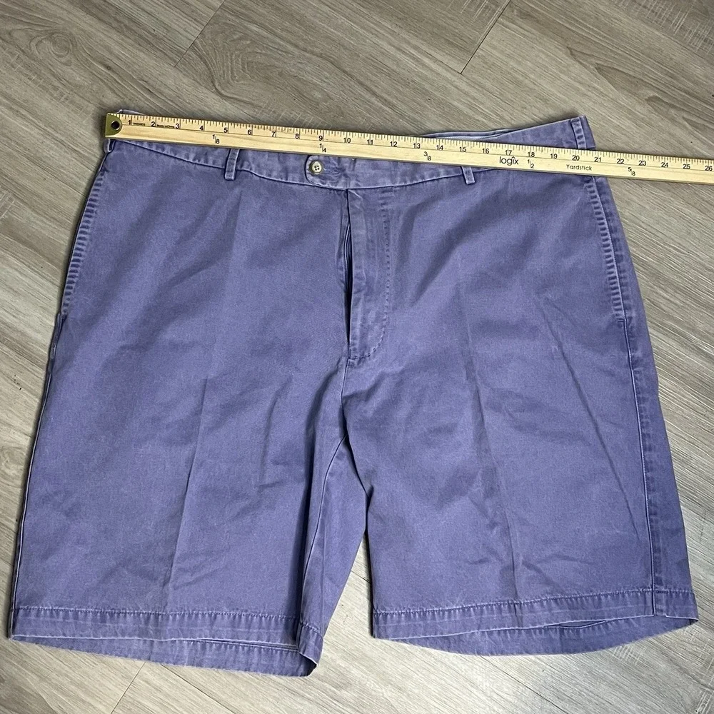 Peter Millar Shorts Mens 42 Lavender‎ Golf Chino Flat Front Casual Walking